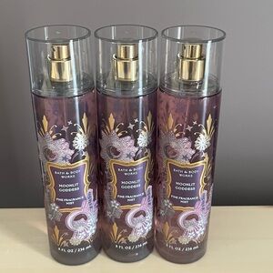 Three New Bath & Body Works Moonlit Goddess Fine Fragrance Mists